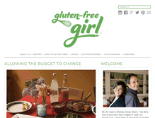 Tablet Screenshot of glutenfreegirl.com